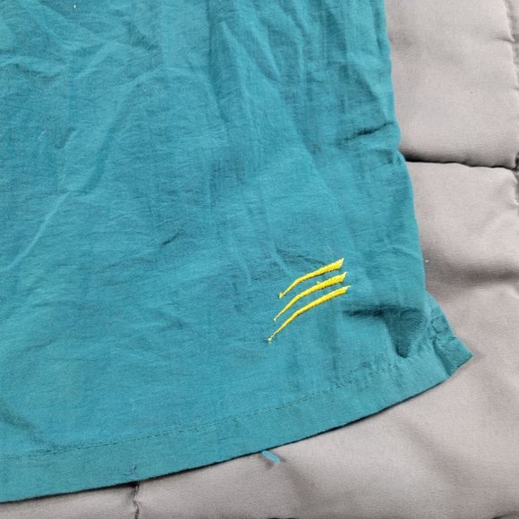 Cheetah Mens Large Green Swim Trunks Shorts Lightweight Athletic Outdoors - Picture 6 of 11